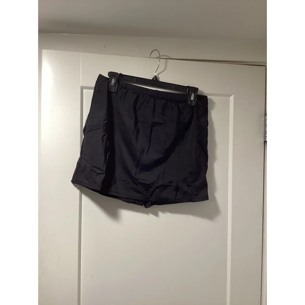 Kim Gravel‎ Womens Black Swim Short Set Size 12